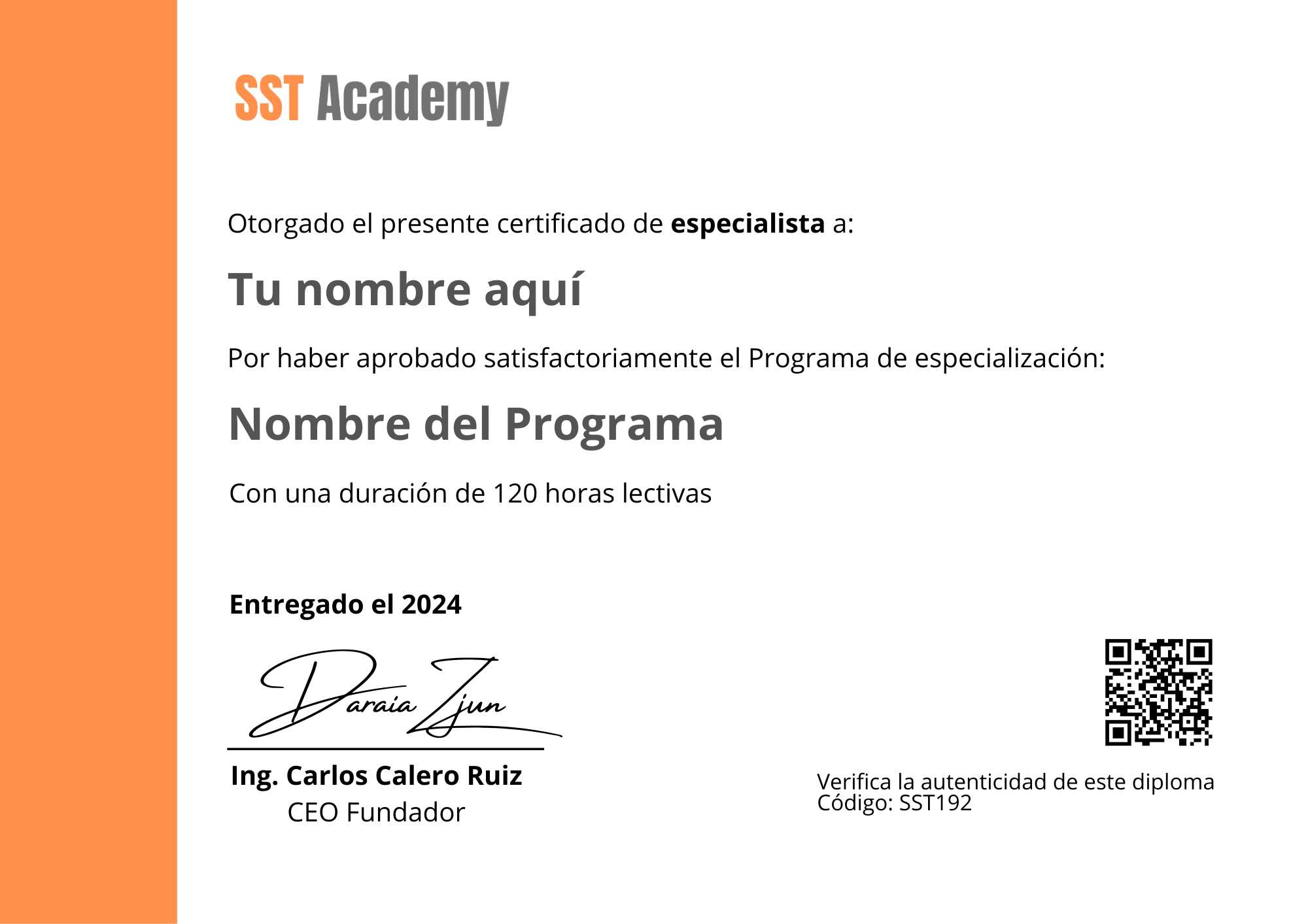 Certificación